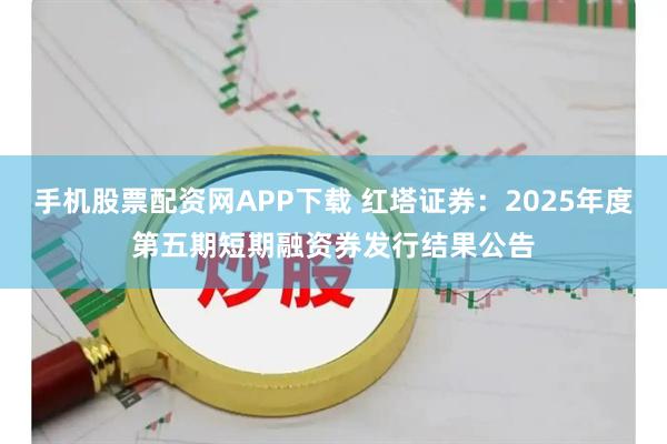 手机股票配资网APP下载 红塔证券：2025年度第五期短期融资券发行结果公告