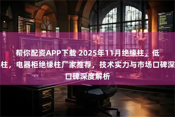 帮你配资APP下载 2025年11月绝缘柱，低压绝缘柱，电器柜绝缘柱厂家推荐，技术实力与市场口碑深度解析